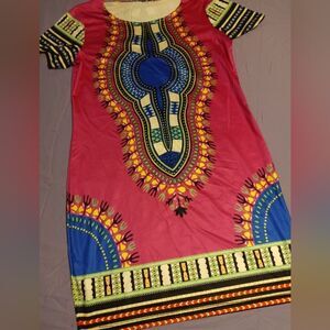 Girls Unbranded Mid Length Dress Size XL (0388)